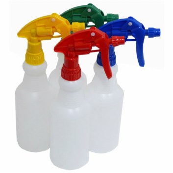 500ML SPRAY BOTTLE WITH TRIGGER- STRAIGHT
