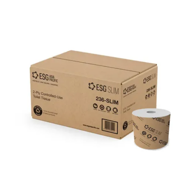 2PLY CONTROLLED-USE TOILET TISSUE SLIM
