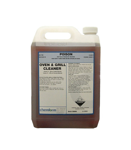 CHEMFORM OVEN & GRILL CLEANER 5L (DG8)