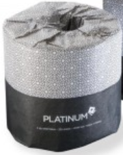 3PLY 225 SHEET PLATINUM TOILET ROLLS