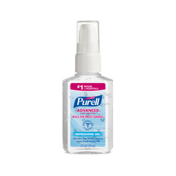 PURELL® INSTANT HAND SANITISER ANTISEPTIC PERSONAL PUMP 60ML 9606-24 (DG3)