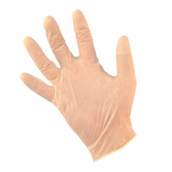 LATEX GLOVES NATURAL- SMALL