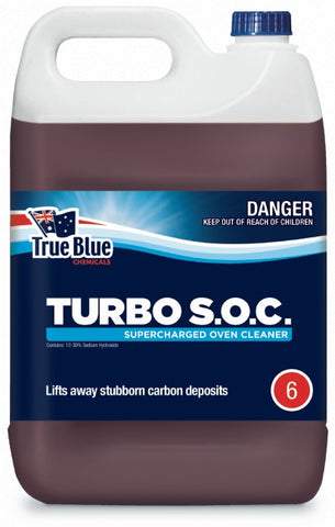 SOC - TURBO SUPER OVEN CLEANER CAUSTIC 5L (DG8)