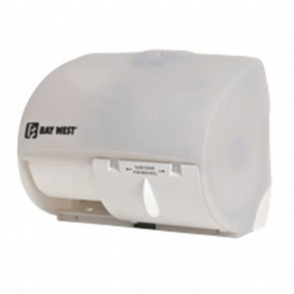 SILHOUETTE DUBL-SERV 2 ROLL TISSUE DISPENSER- WHITE