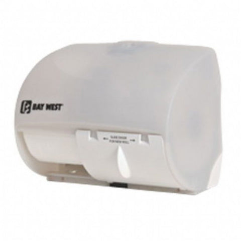 SILHOUETTE DUBL-SERV 2 ROLL TISSUE DISPENSER- WHITE