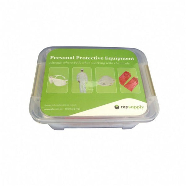 PPE KIT- SAFETY GLASSES/ COVERALL/ FACE MASK/ GLOVES